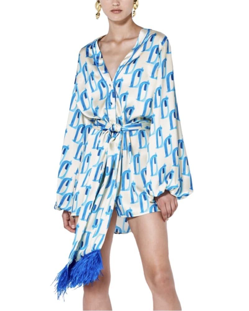 Alexis Italia Dress In Blue Jay - Image 2