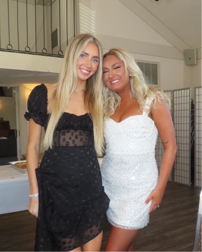 Majorelle Chiffon Kayleigh Dress - Image 2