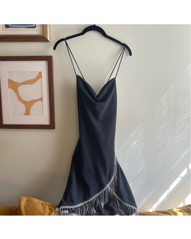 Staud Olivette Black Dress - Image 3