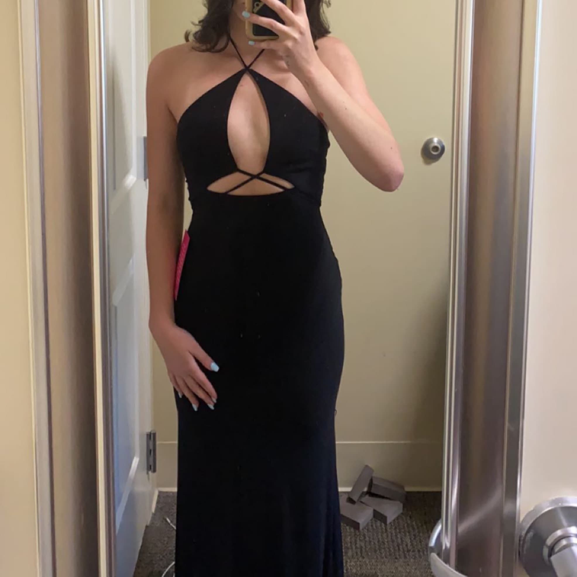 blue long dress prom Simple A Line V Neck Backless Royal Satin Dress, V Neck – abcprom Christmas Dresses Redhead in a blue Dazzle the crowd in Size:34C