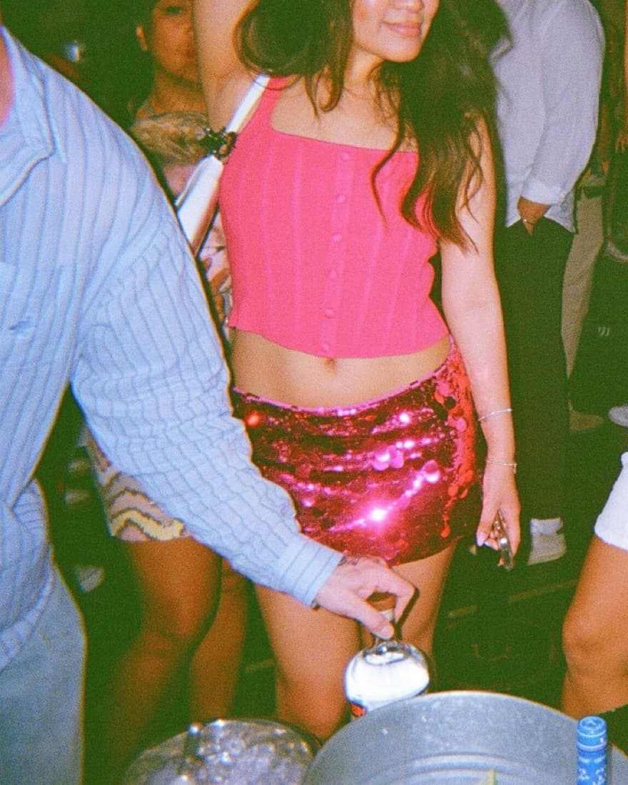 Danielle Guizio Knit Corset Top - Image 4