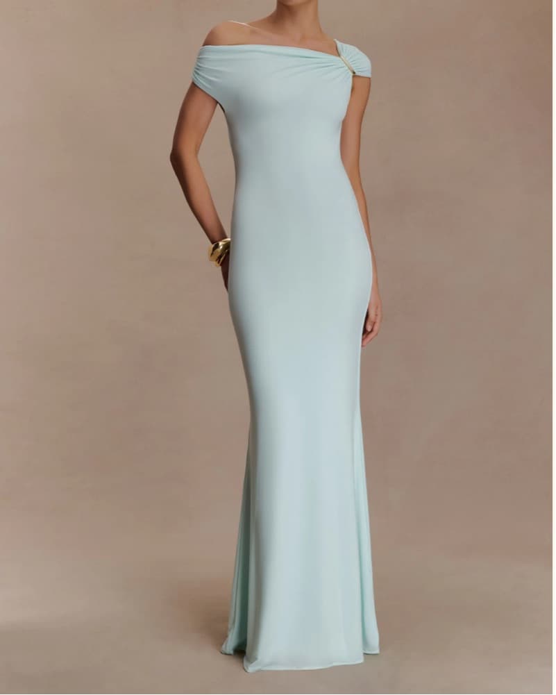 Meshki Kinsley Maxi Dress With Hardware - Image 1