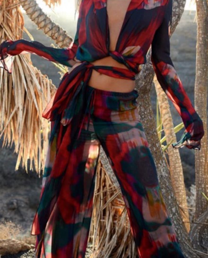 Rat and Boa XS Wrap Top - Image 2