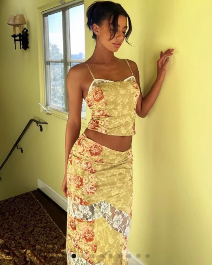 Tiger Mist Floral Matching Set - Image 2
