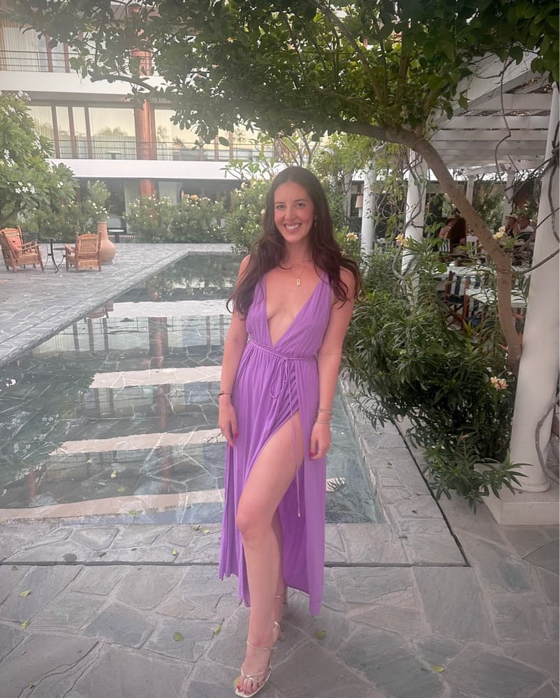 Indah Radiant Lavender Maxi Dress - Image 2
