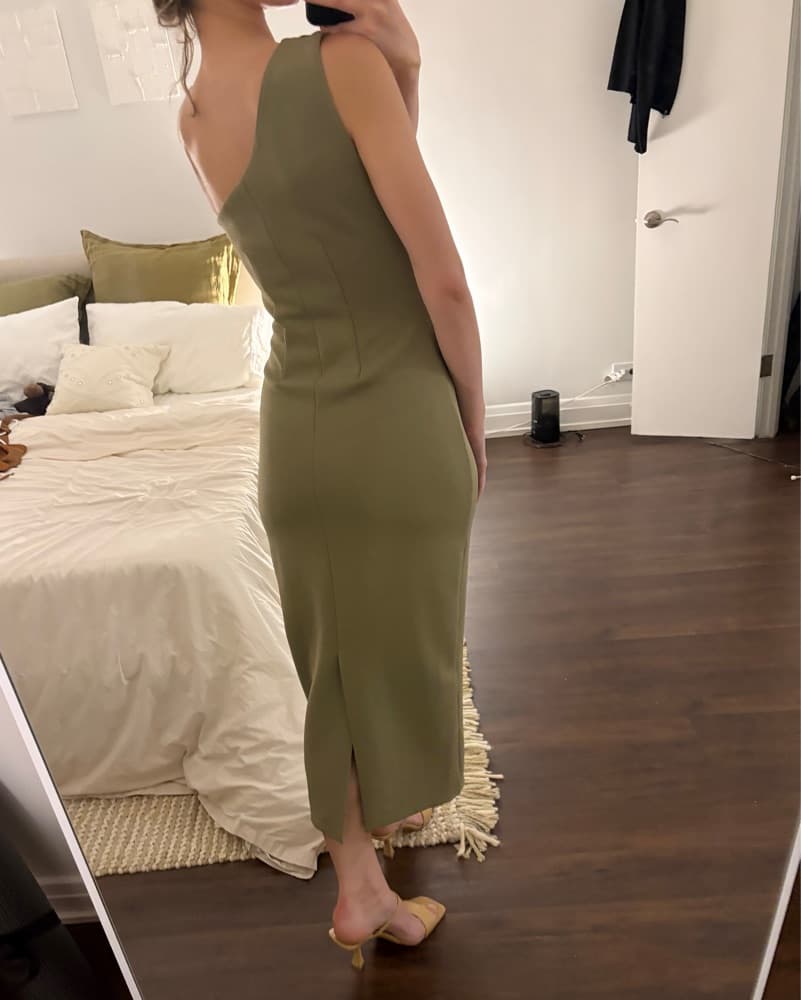 Aritzia Babaton Image Dress In Green - Image 2