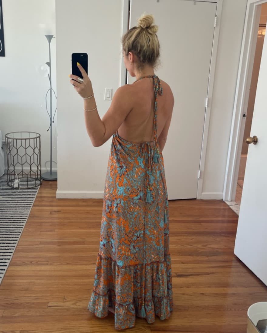Backless Boho Dress - Image 2