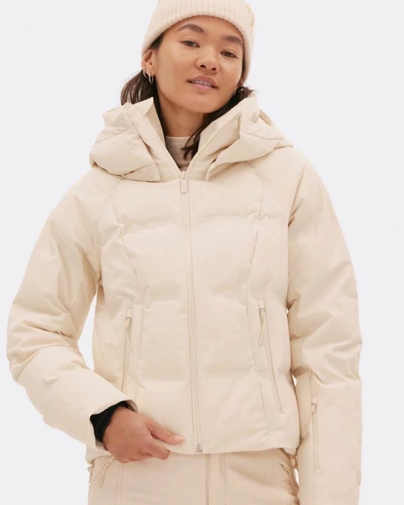 Halfdays Georgie Puffer Oat Milk XS - Image 1