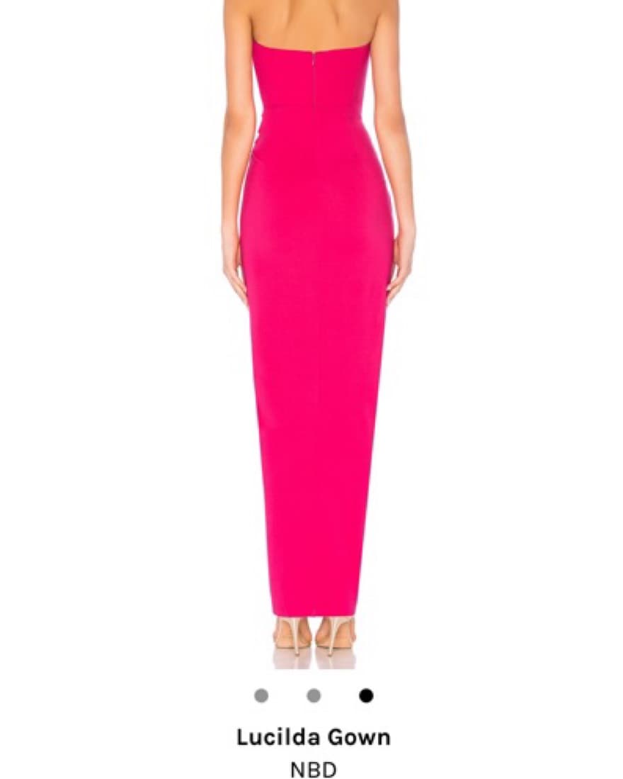 Hot Pink NBD Dress - Image 2