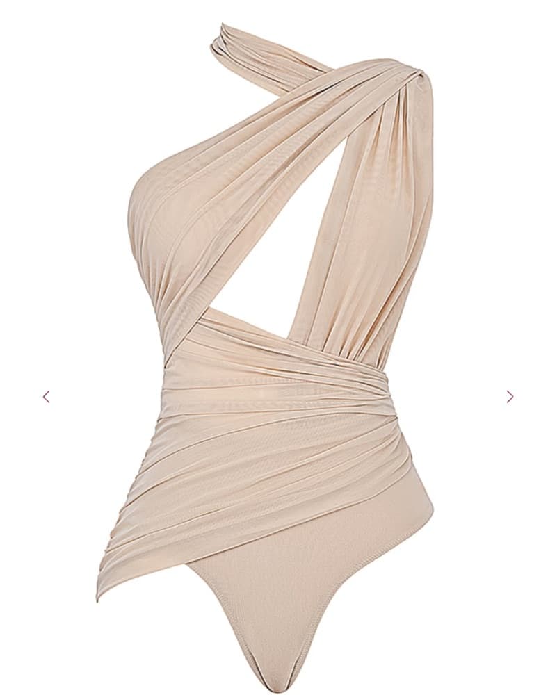 HOCB - Asymmetrical Bodysuit  - Image 3