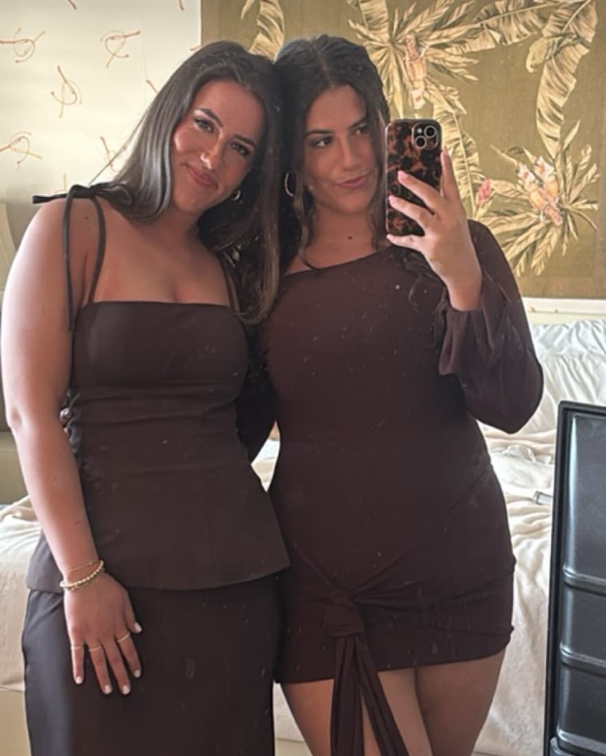 Brown Mini Dress - Image 5