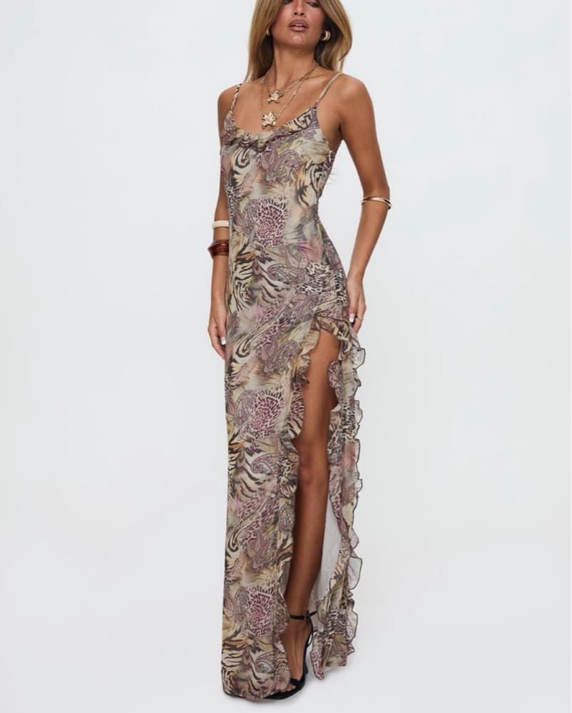 Princess Polly Flowing Floral Maxi Dress - Image 1