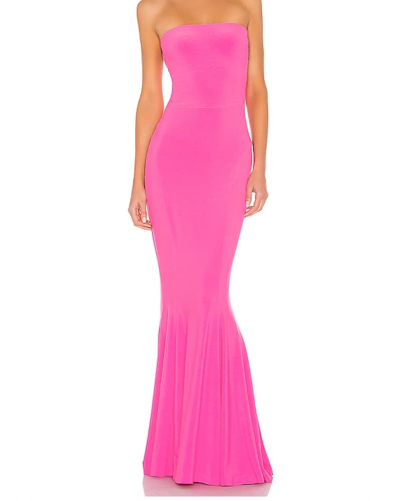 Norma Kamali Strapless Gown - Image 2