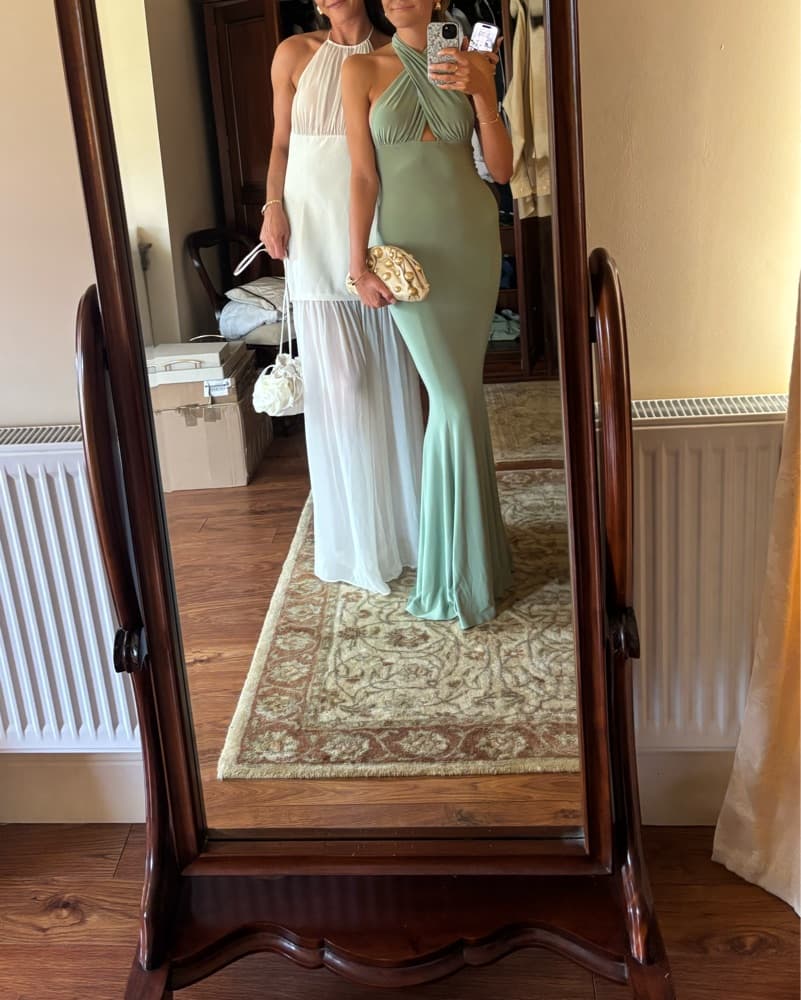Norma Kamali Crossover Dress - Image 3