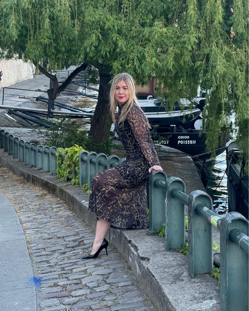 All Saints Leopard Dress - Image 2