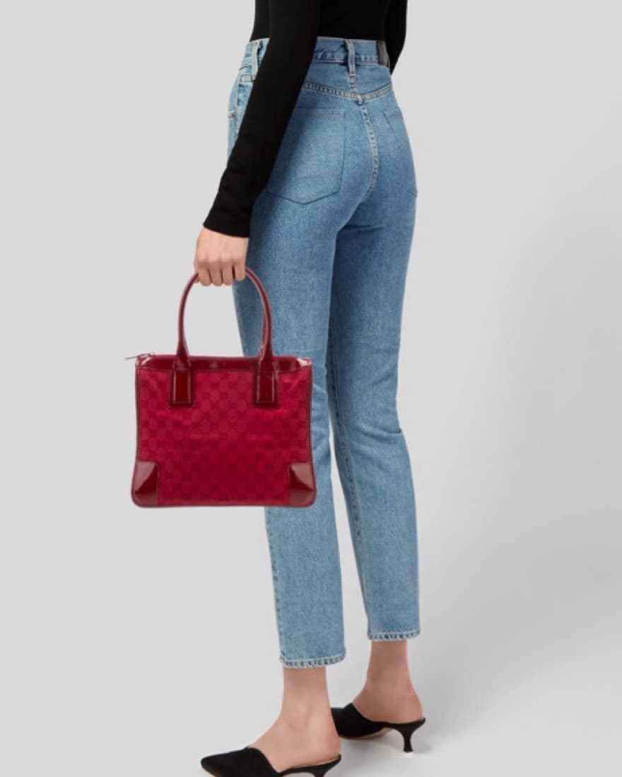 Gucci GG Canvas Tote - Image 2