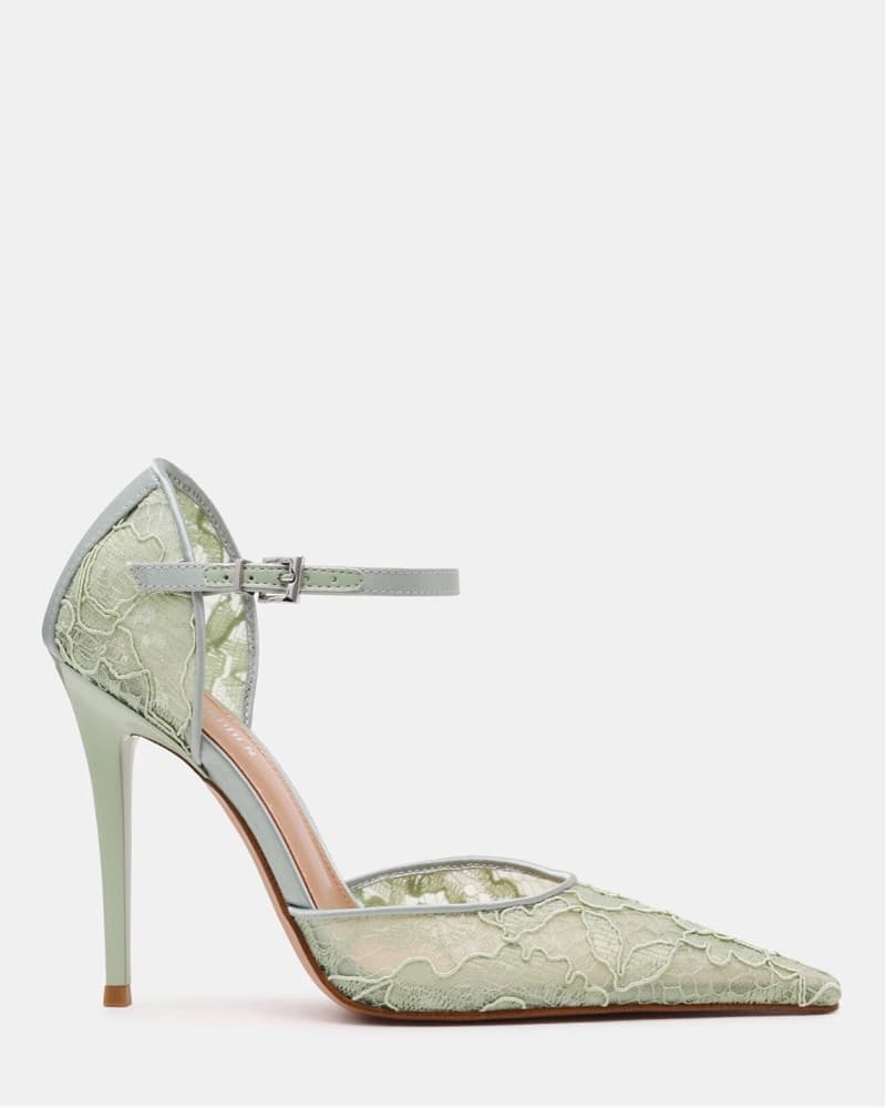 Light Green Steven Madden Heels - Image 1