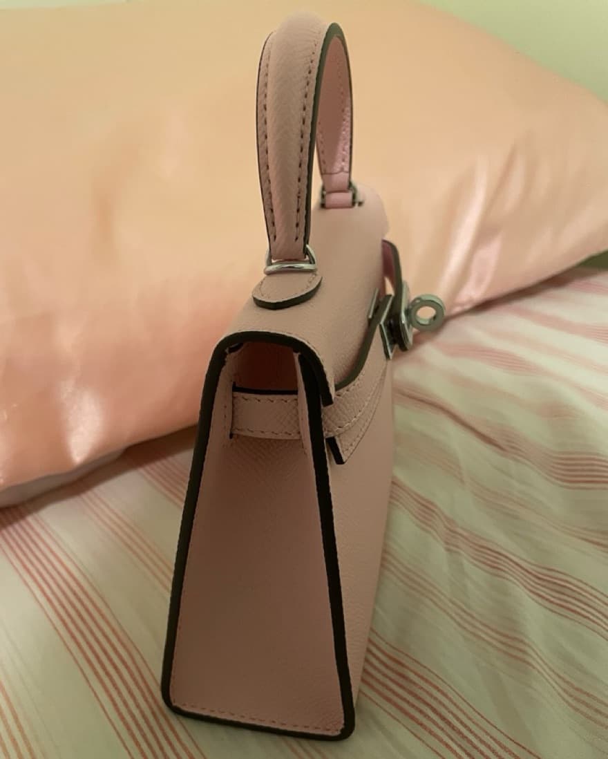 Hermes Mini Kelly Pink  - Image 2
