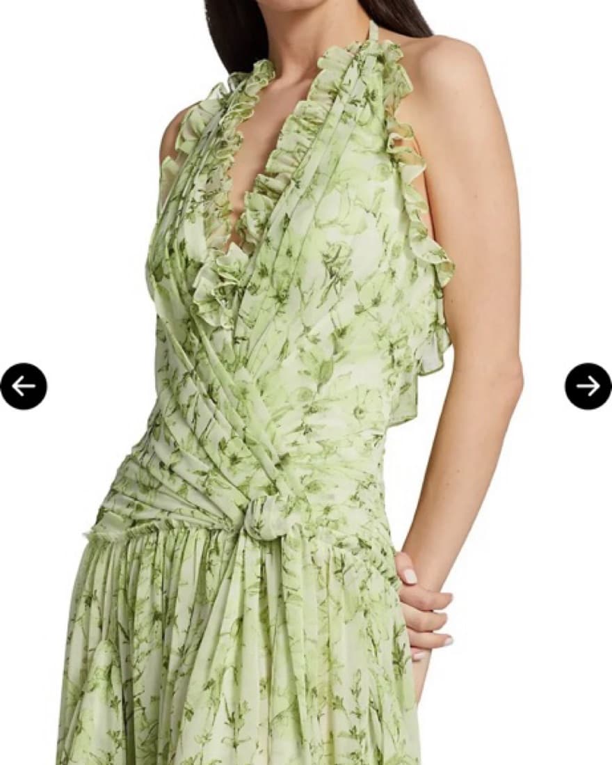 Cinq A Sept Agatha Floral Gown - Image 4