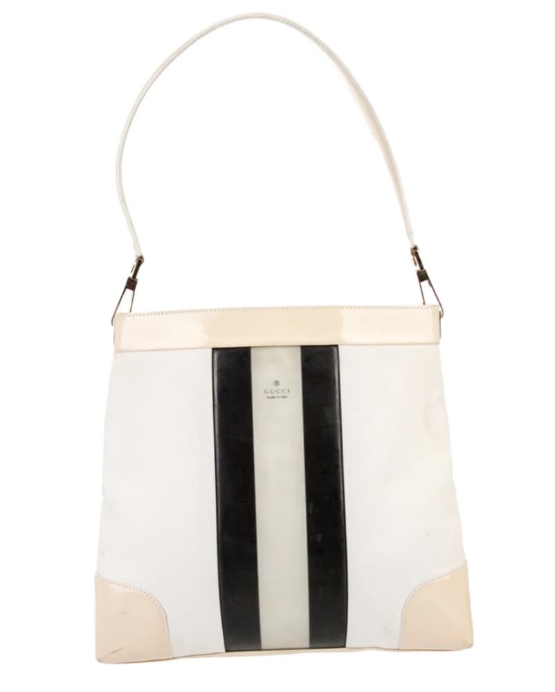 Gucci Web Shoulder Bag Vintage - Image 1