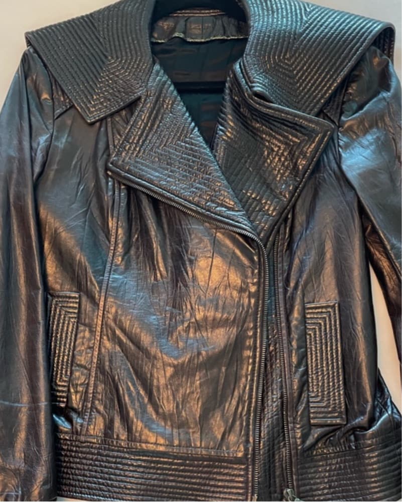 J Mendel Brown Leather Jacket - Image 2
