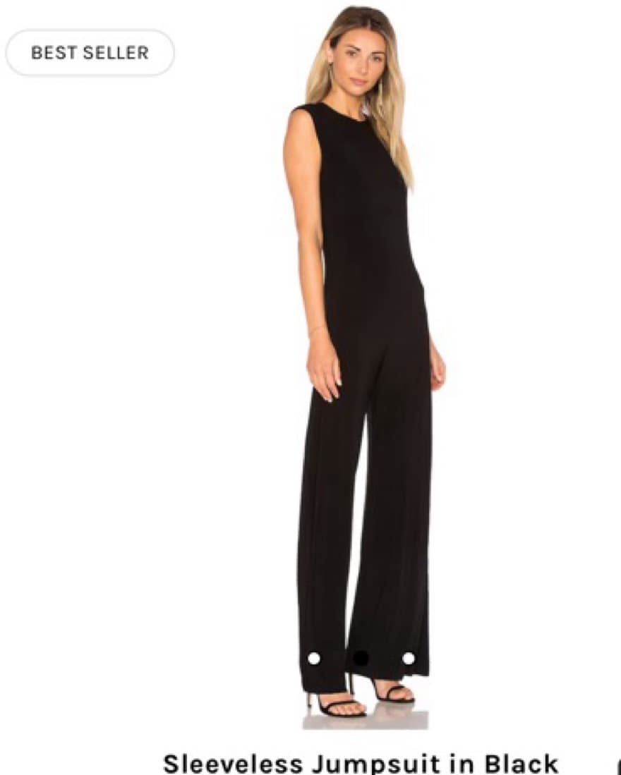 Norma Kamali Sleeveless Jumpsuit - Image 3