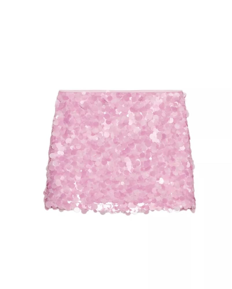 Sequin Mini Skirt - Image 2
