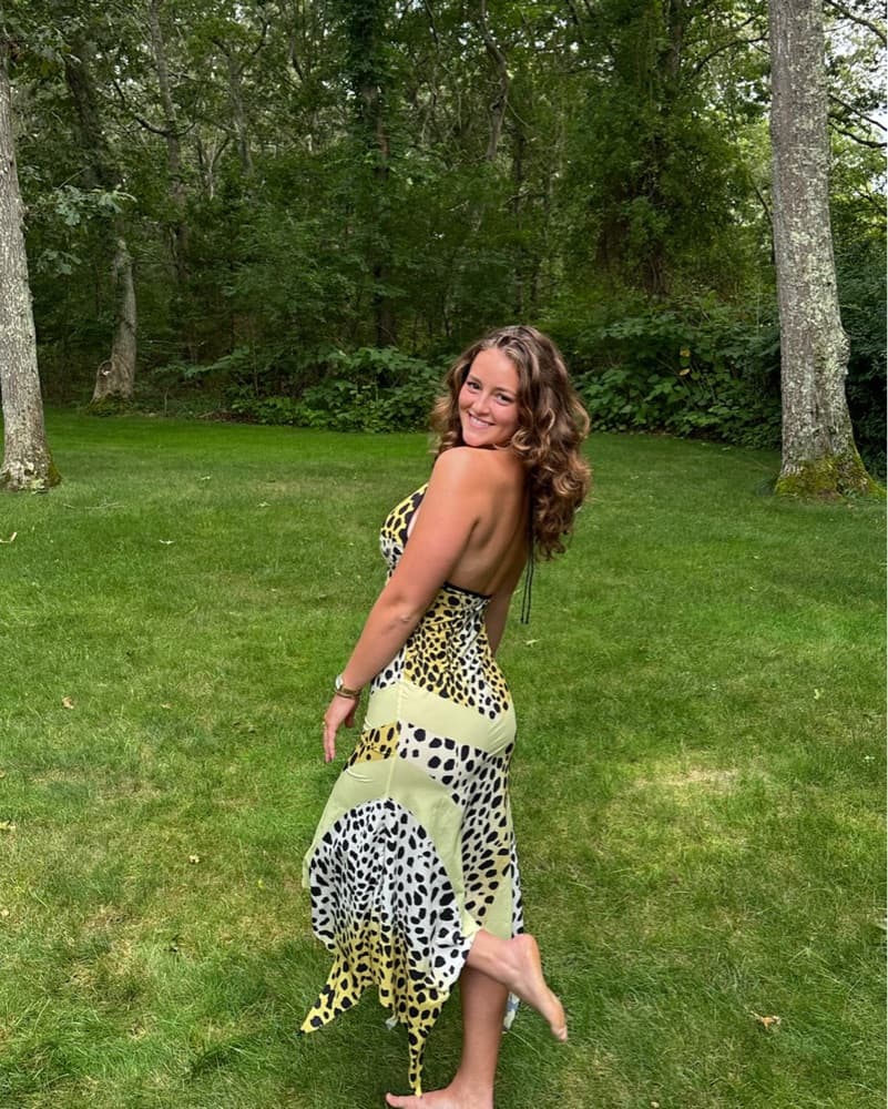The Attico Leopard Print Dress DUPE - Image 3