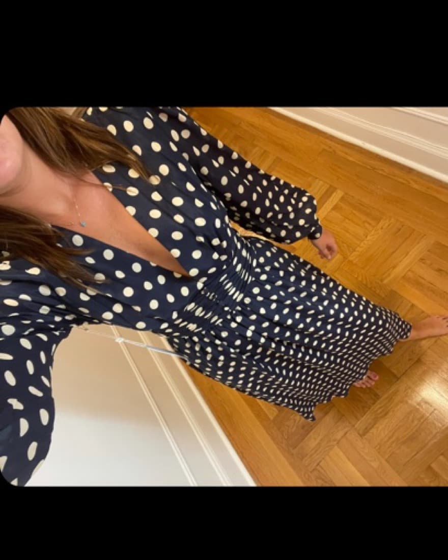 Ronny Kobo Polka Dot Dress - Image 1
