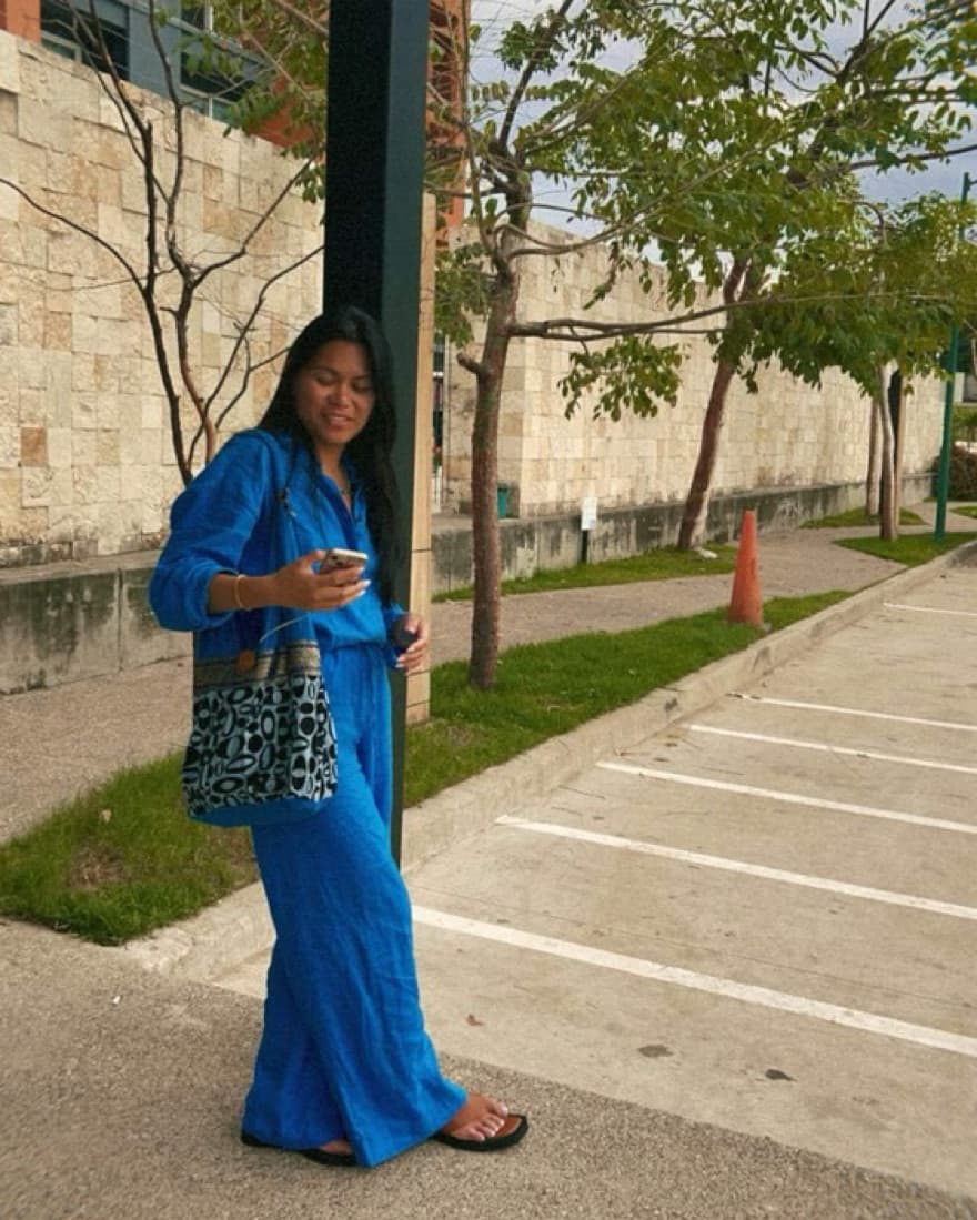 Blue Linen Set - Image 3