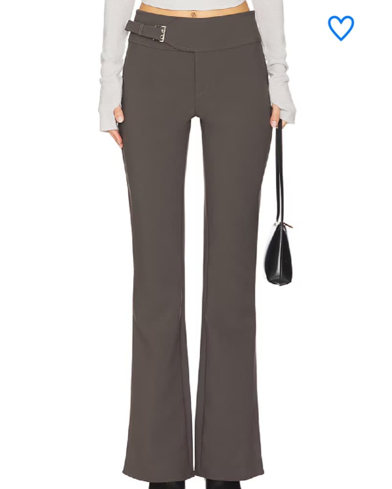 Buckle Flare Pants - Image 1