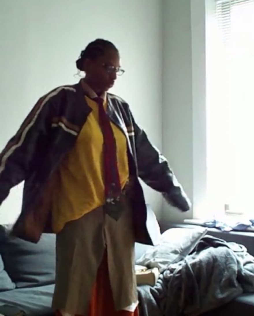 oversized motorcyle jacket  - Image 2
