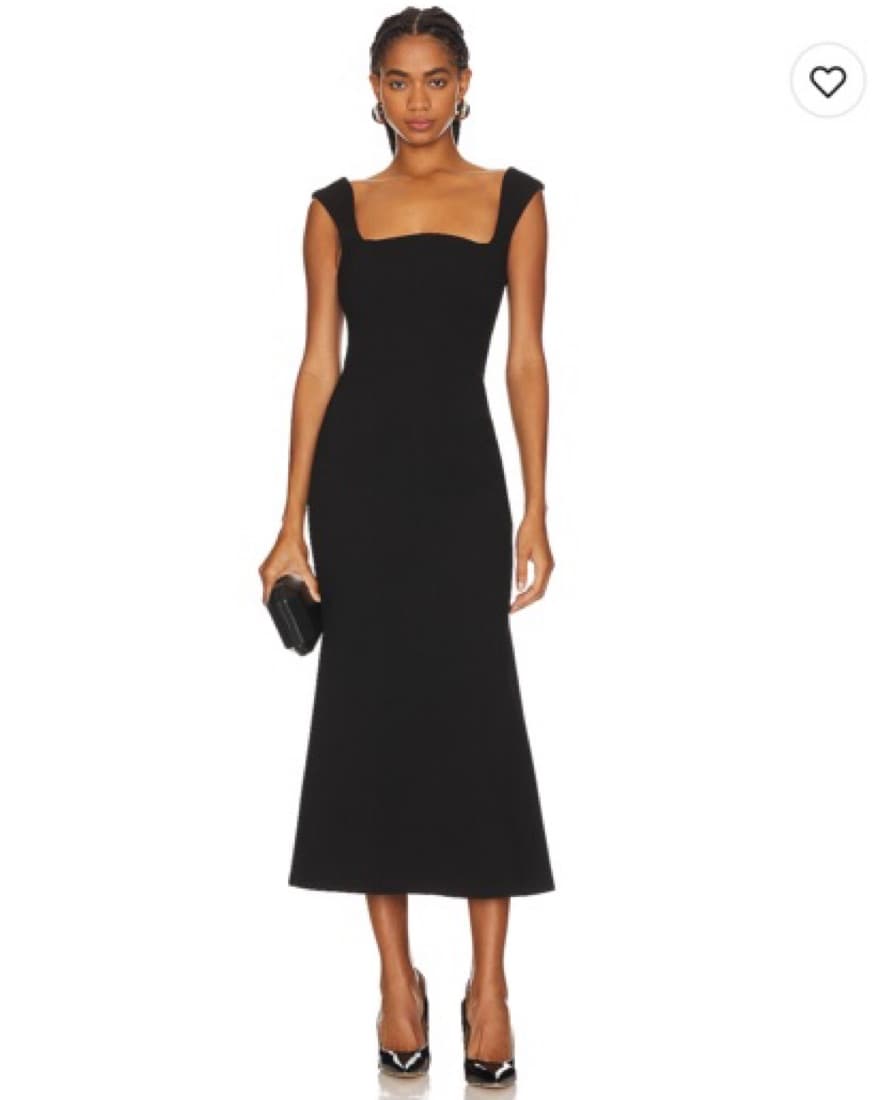 ELLIAT Black Midi Dress - Image 1