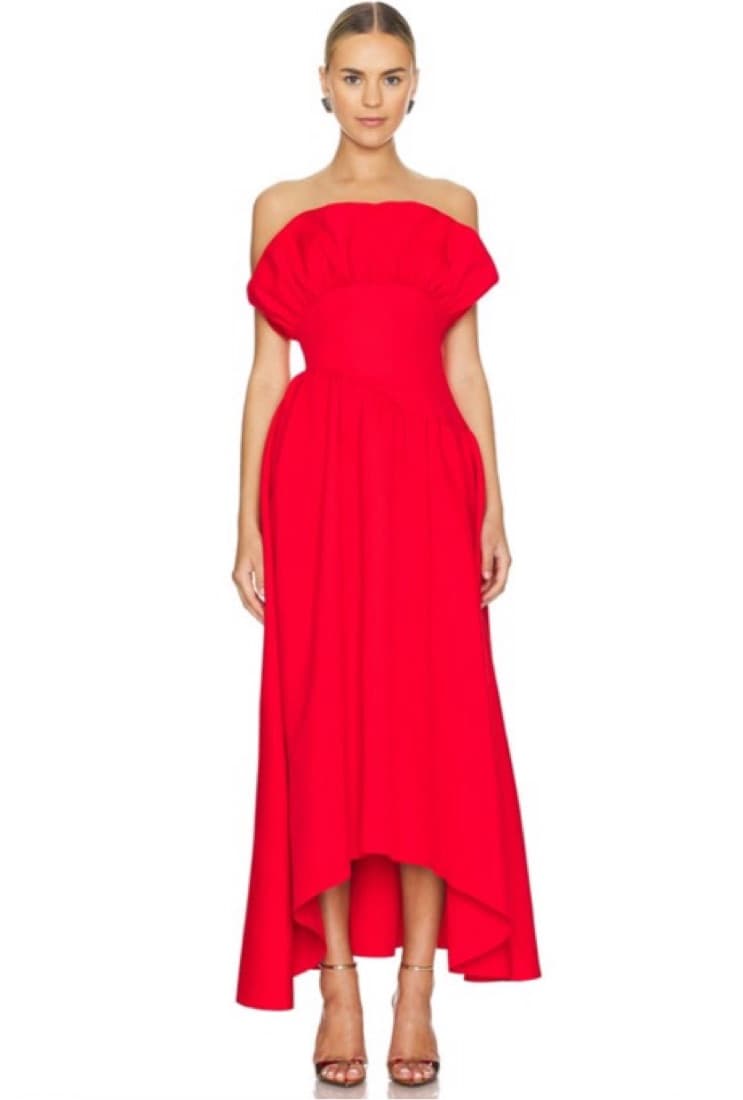 ELLIATT Laurel Dress in Red - Image 2