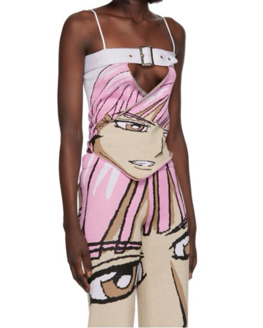1XBLUE Pink Anime matchin Set - Image 2