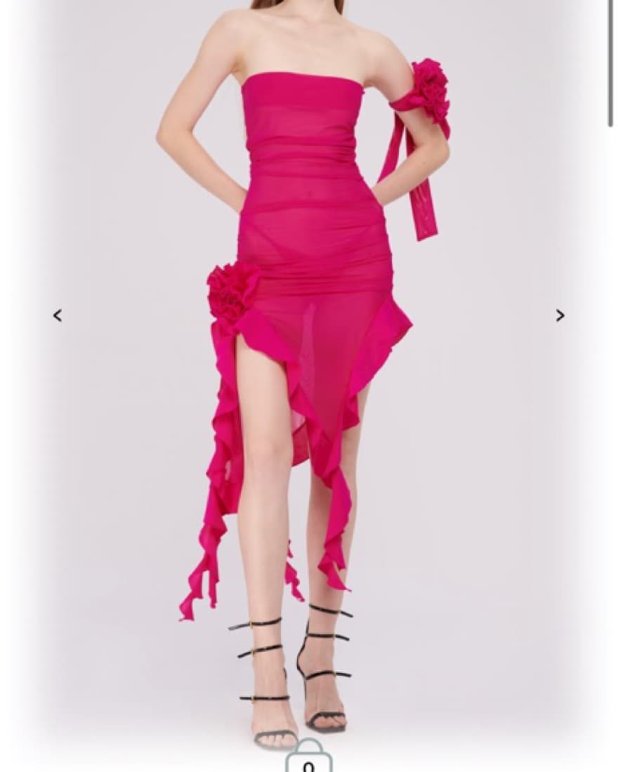 Fanci club Crime Dress Pink  - Image 1
