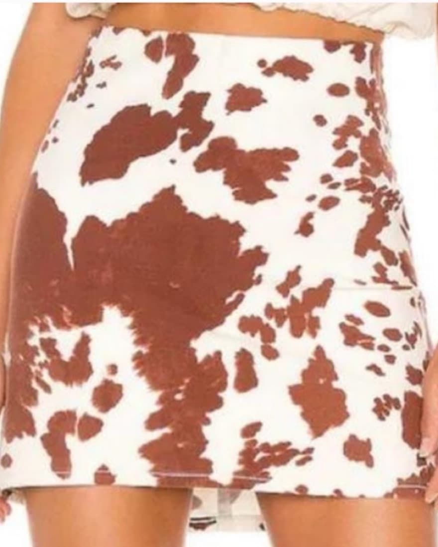 Cow Print Shorts - Image 3