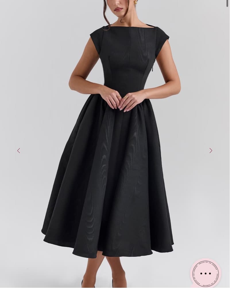 House Of CB Debutante Satin Dress - Image 2