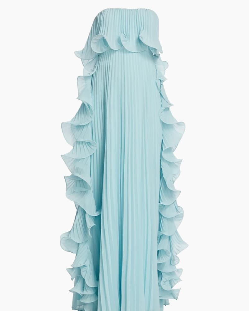 Badgely Mischka Strapless Gown  - Image 1