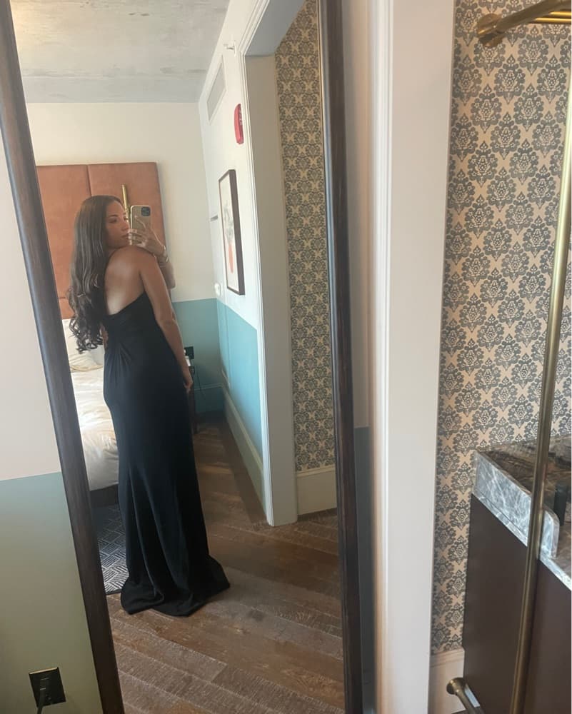 Cinq A Sept Black Mollie Gown - Image 2