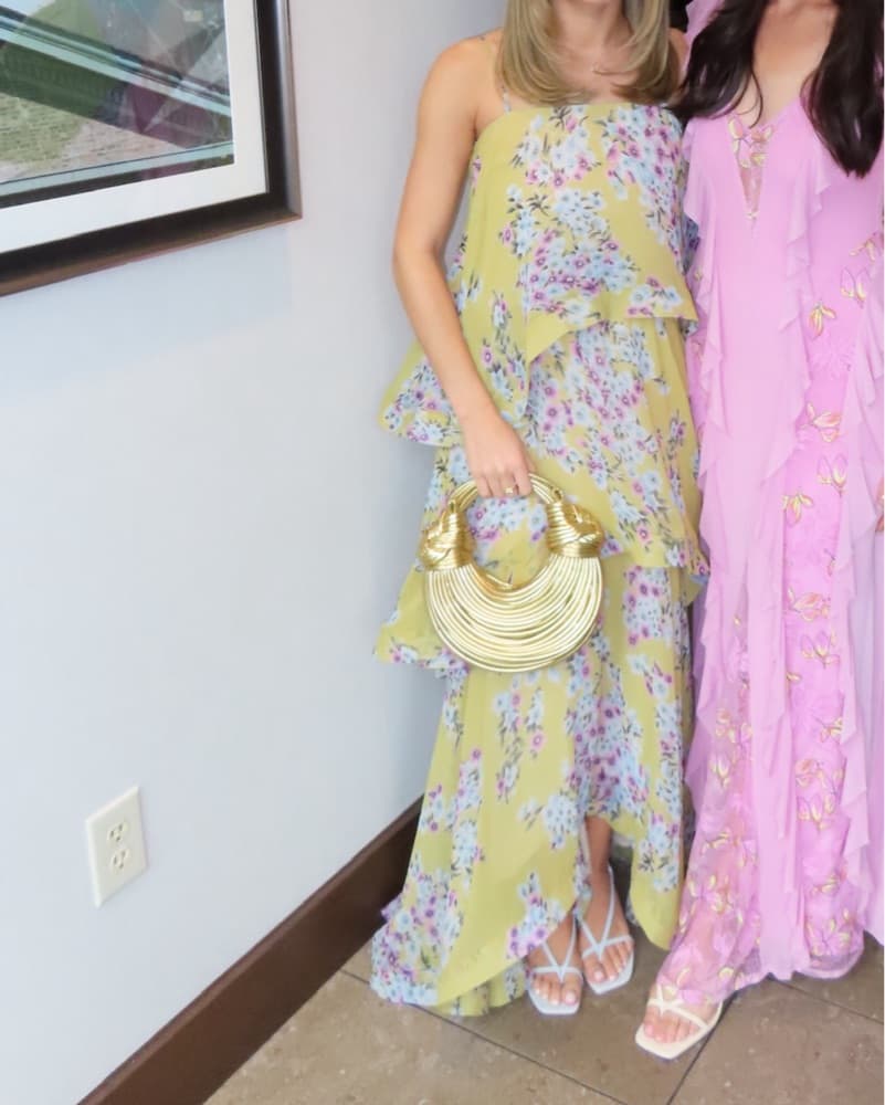 Elliatt Tiered Floral Maxi Dress - Image 3