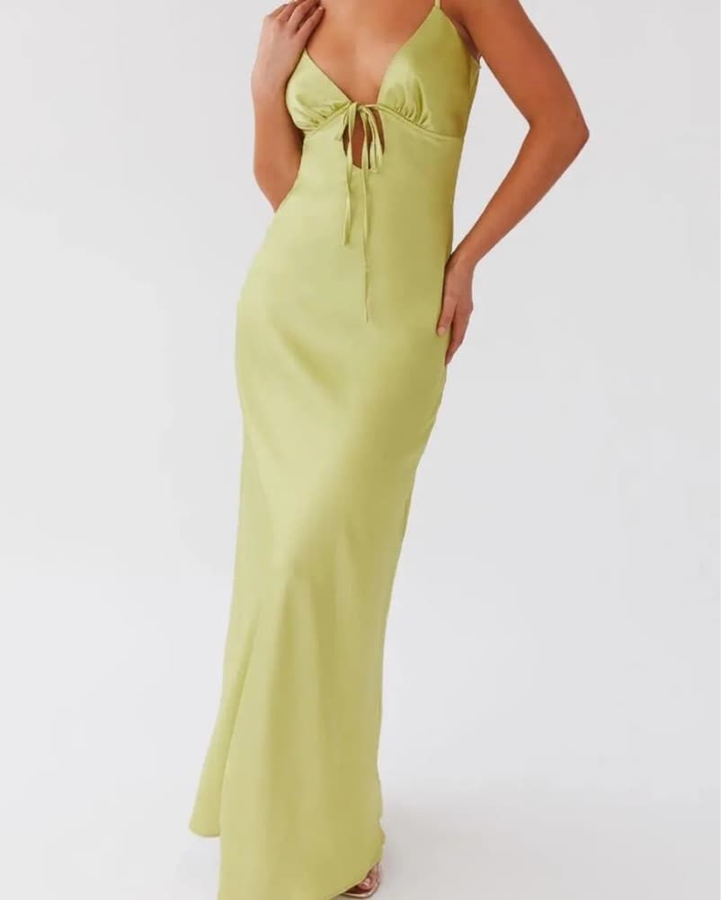 Green Maxi Dress - Image 3