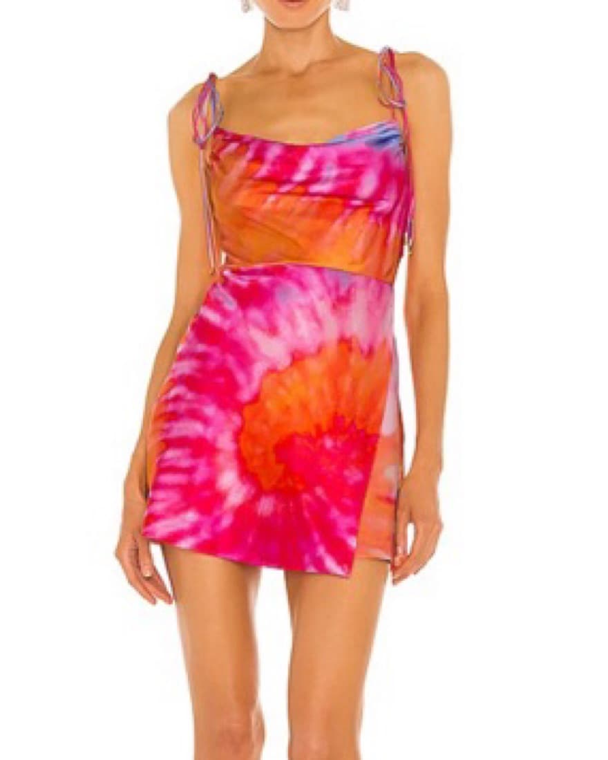 retrofete ariella dress in sunset  - Image 1