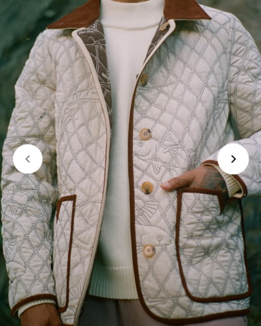 Tombolo Quilted Reversible Jacket - Image 6