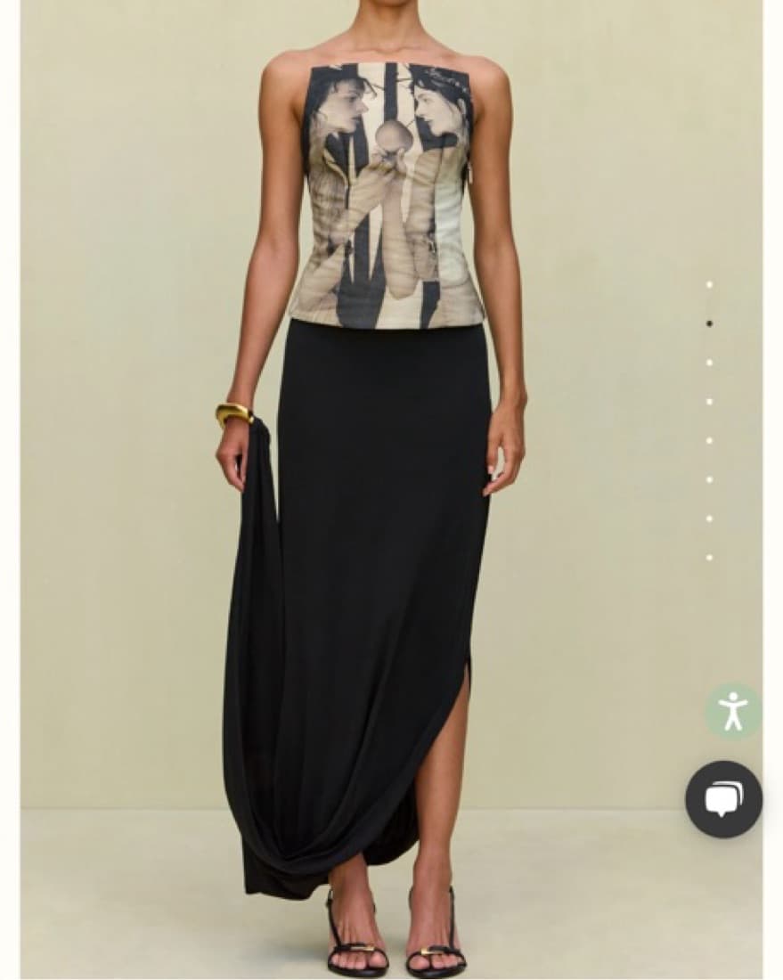 Cult Gaia Bryce Strapless Top - Image 6