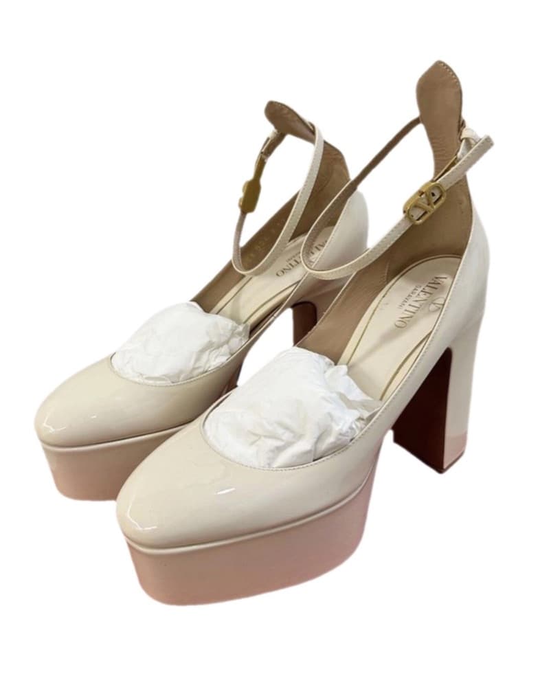 Valentino Tan-Go Patent Leather Pumps - Image 2