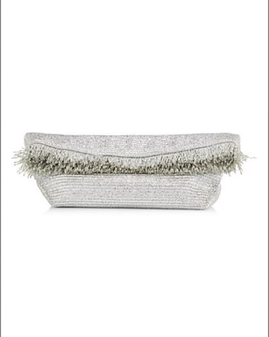 Cult Gaia Stanti Raffia Clutch  - Image 1