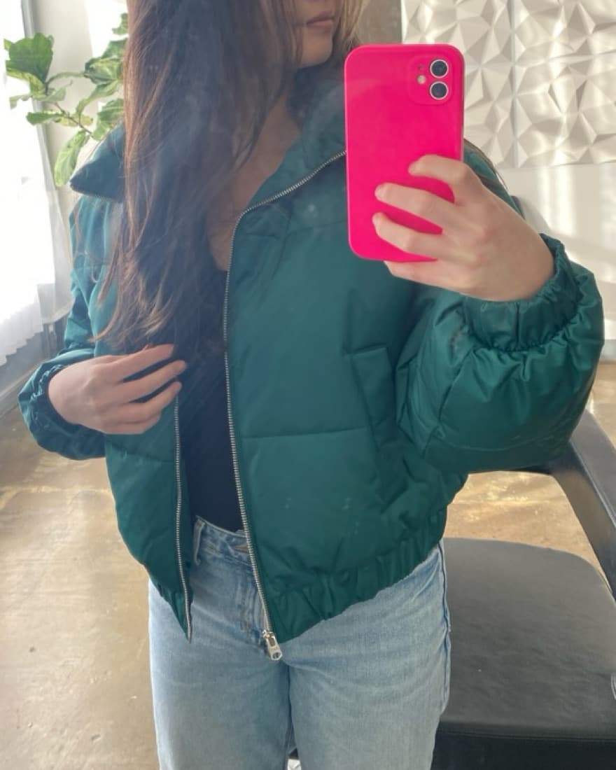 Abecrombie & Fitch Ultra Mini Puffer - Image 2