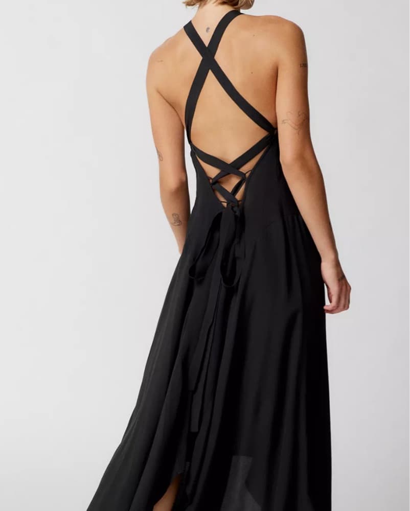 Strappy-Back Midi Dress - Image 2