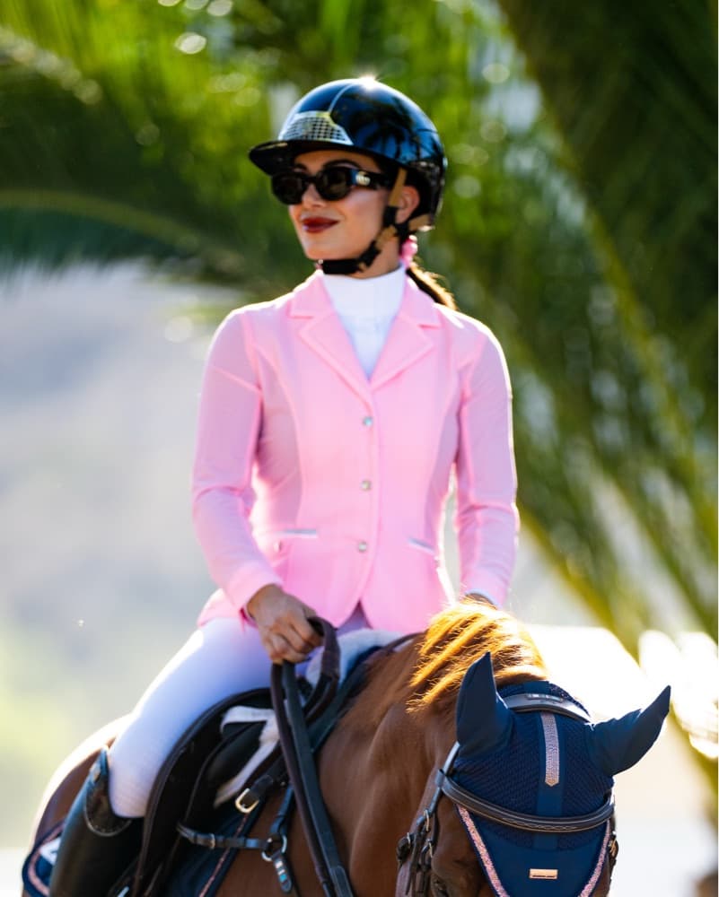 Sync Equestrian Pink Show Coat - Image 1